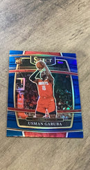 Usman Garuba 2021-22 Panini Select - Blue Prizms 56 trading card image front