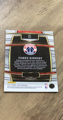 Corey Kispert 2021-22 Panini Select - Blue (Retail Base) 81 trading card image rear
