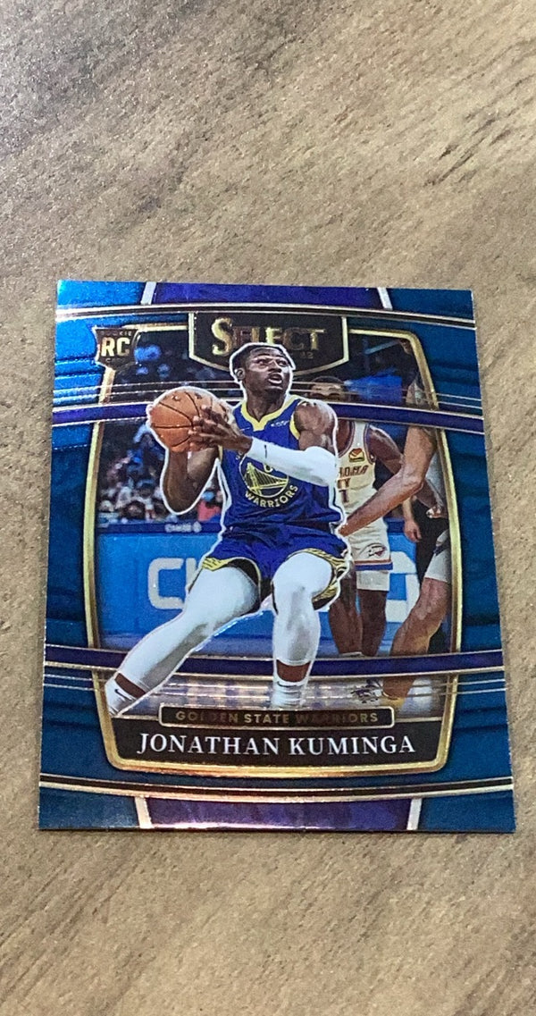 Jonathan Kuminga 2021-22 Panini Select - Blue (Retail Base) 28 trading card image front