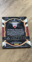 Patrick Williams 2020-21 Panini Select - Blue 64 trading card image rear