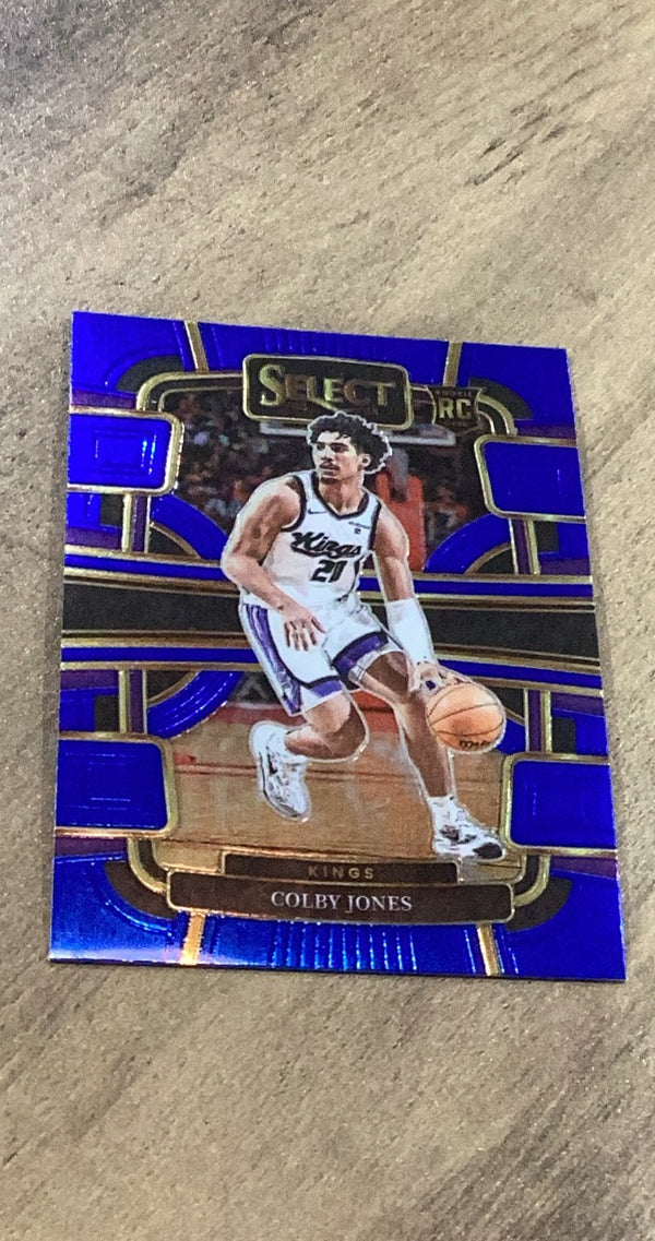 Colby Jones 2023-24 Panini Select - Blue (Retail Base) 83 trading card image front
