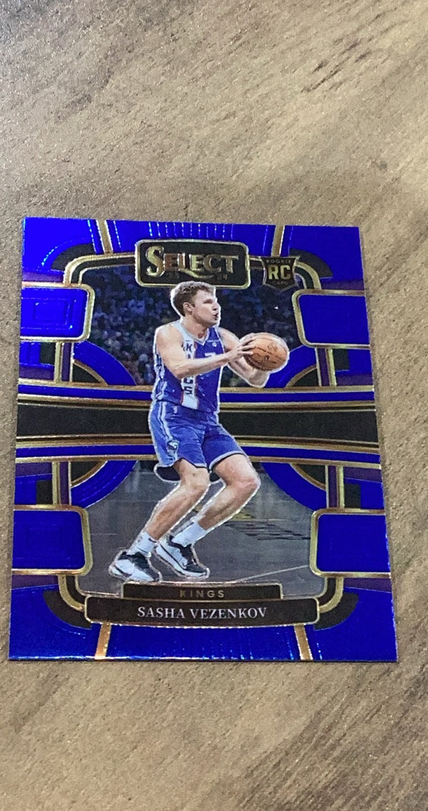 Sasha Vezenkov 2023-24 Panini Select - Blue (Retail Base) 74 trading card image front