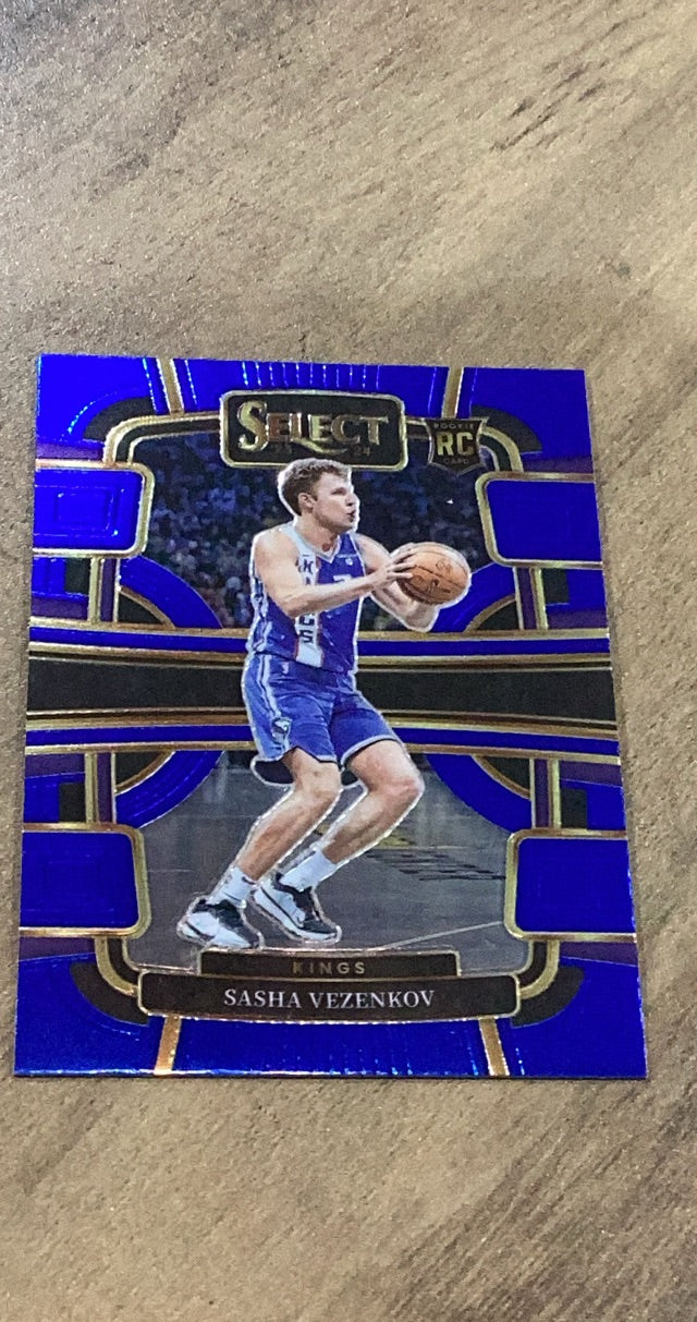 Sasha Vezenkov 2023-24 Panini Select - Blue (Retail Base) 74 trading card image front