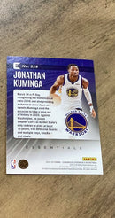 Jonathan Kuminga 2021-22 Panini Chronicles 329 trading card image rear