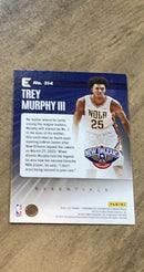 Trey Murphy III 2021-22 Panini Chronicles 314 trading card image rear