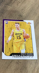 Moritz Wagner 2018-19 Panini Hoops 249 trading card image front