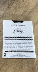 Moritz Wagner 2018-19 Panini Hoops 249 trading card image rear