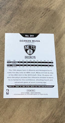 Dzanan Musa 2018-19 Panini Hoops 241 trading card image rear