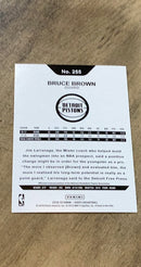 Bruce Brown 2018-19 Panini Hoops 255 trading card image rear