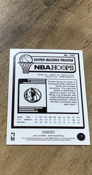 Olivier-Maxence Prosper 2023-24 Panini Hoops 245 trading card image rear