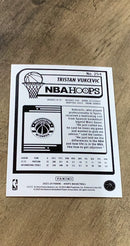 Tristan Vukcevic 2023-24 Panini Hoops 254 trading card image rear