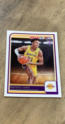 Maxwell Lewis 2023-24 Panini Hoops 239 trading card image front