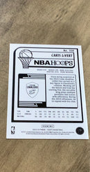 Caris LeVert 2023-24 Panini Hoops - Blue 108 trading card image rear