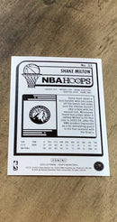 Shake Milton 2023-24 Panini Hoops - Impulse 33 trading card image rear