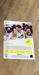 Ochai Agbaji 2022-23 Panini Chronicles Prestige 75 trading card image rear