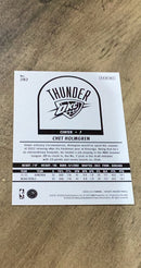 Chet Holmgren 2022-23 Panini Hoops 282 trading card image rear