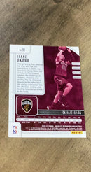 Isaac Okoro 2020-21 Panini Absolute Memorabilia - Retail 18 trading card image rear