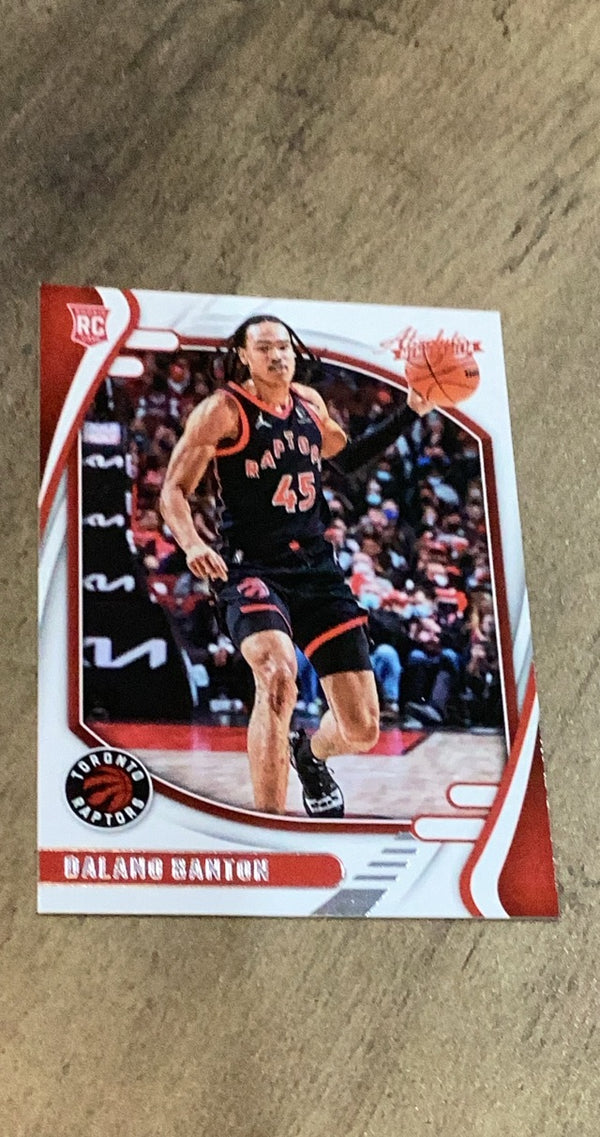 Dalano Banton 2021-22 Panini Chronicles Absolute 230 trading card image front