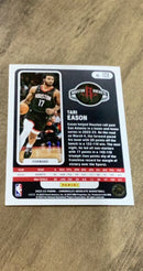 Tari Eason 2022-23 Panini Chronicles Absolute 128 trading card image rear
