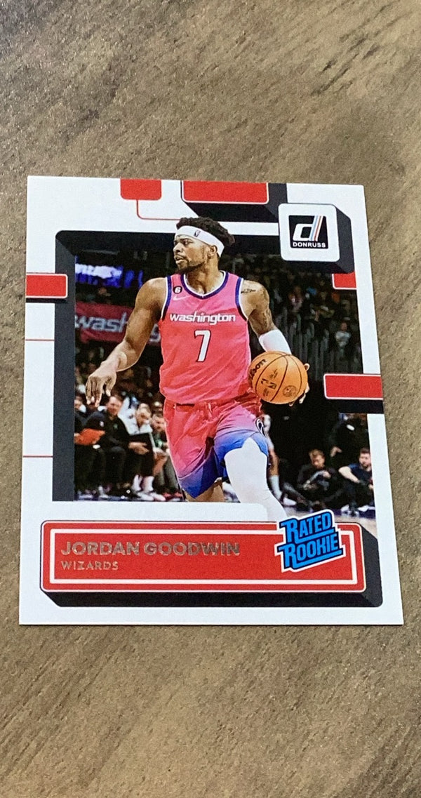 Jordan Goodwin 2022-23 Panini Chronicles Donruss 196 trading card image front