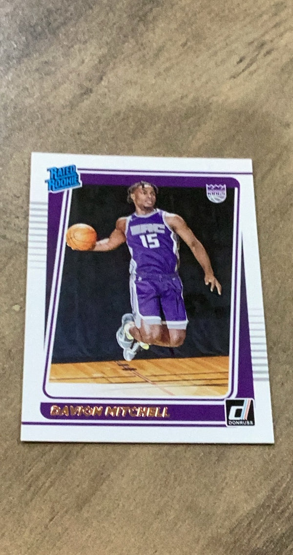 Davion Mitchell 2021-22 Panini Donruss 205 trading card image front