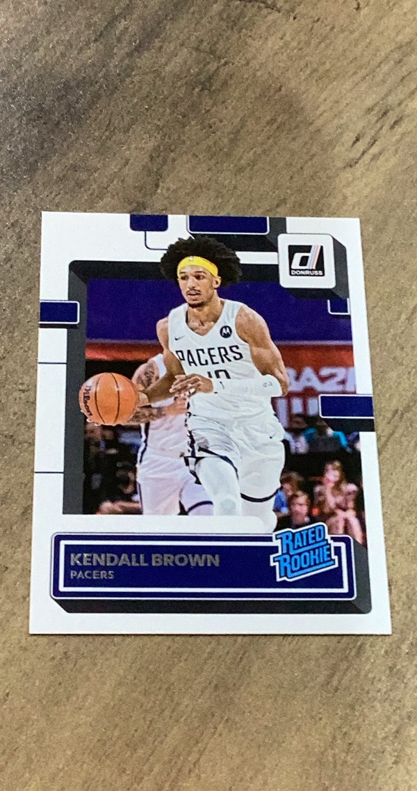 Kendall Brown 2022-23 Panini Donruss 247 trading card image front