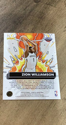Zion Williamson 2022-23 Panini Donruss - Bomb Squad 7 trading card image rear