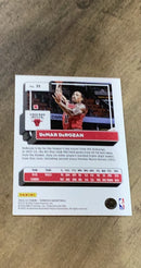 DeMar DeRozan 2022-23 Panini Donruss - Holo Laser Green 31 trading card image rear