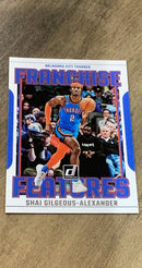 Shai Gilgeous-Alexander 2023-24 Panini Donruss - Franchise Features 18 trading card image front