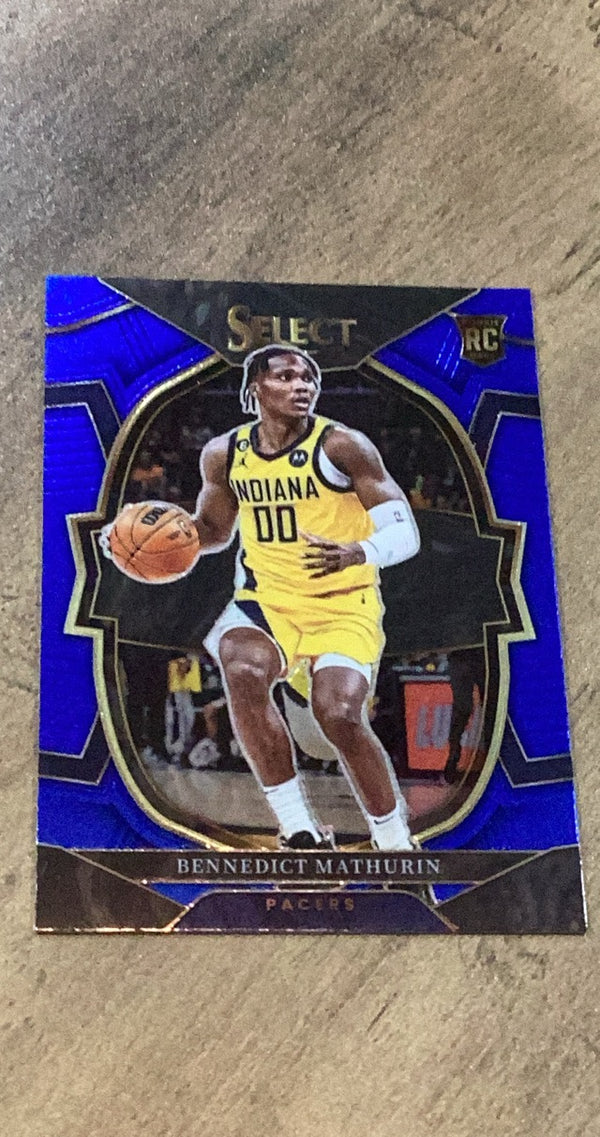 Bennedict Mathurin 2022-23 Panini Select - Blue (Retail Base) 79 trading card image front