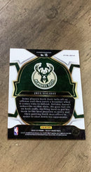 Jrue Holiday 2022-23 Panini Select - Green White Purple Prizms 15 trading card image rear