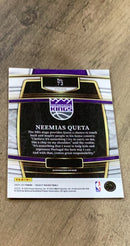 Neemias Queta 2021-22 Panini Select - Orange Flash Prizms 72 trading card image rear