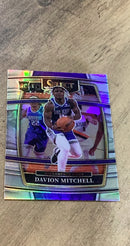 Davion Mitchell 2021-22 Panini Select - Silver Prizms 23 trading card image front
