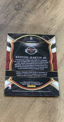 Kenyon Martin Jr. 2020-21 Panini Select - Red White Orange Shimmer 98 trading card Panini