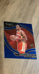 Onyeka Okongwu 2020-21 Panini Select - Blue 295 trading card image front