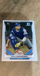 Kyle Schwarber 2014 Bowman Draft - Chrome CDP2 trading card image front