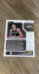Victor Wembanyama 2023-24 Panini Contenders - 2023 Draft Class Contenders 9 trading card image rear