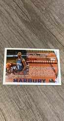 Stephon Marbury 1996-97 Topps 177 trading card image rear