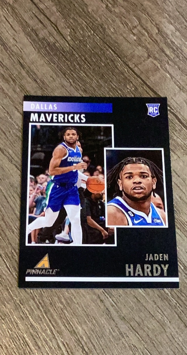 Jaden Hardy 2022-23 Panini Chronicles Pinnacle 76 trading card image front