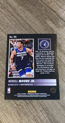 Wendell Moore Jr. 2022-23 Panini Chronicles Pinnacle 95 trading card image rear