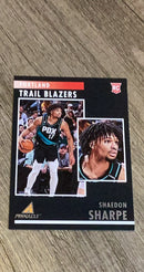 Shaedon Sharpe 2022-23 Panini Chronicles Pinnacle 96 trading card image front