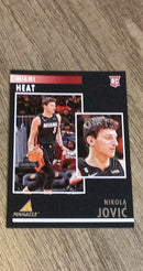Nikola Jovic 2022-23 Panini Chronicles Pinnacle 85 trading card image front