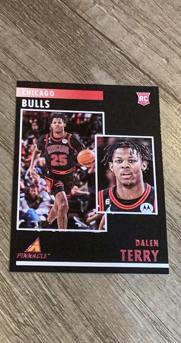 Dalen Terry 2022-23 Panini Chronicles Pinnacle - Pink 90 trading card image front