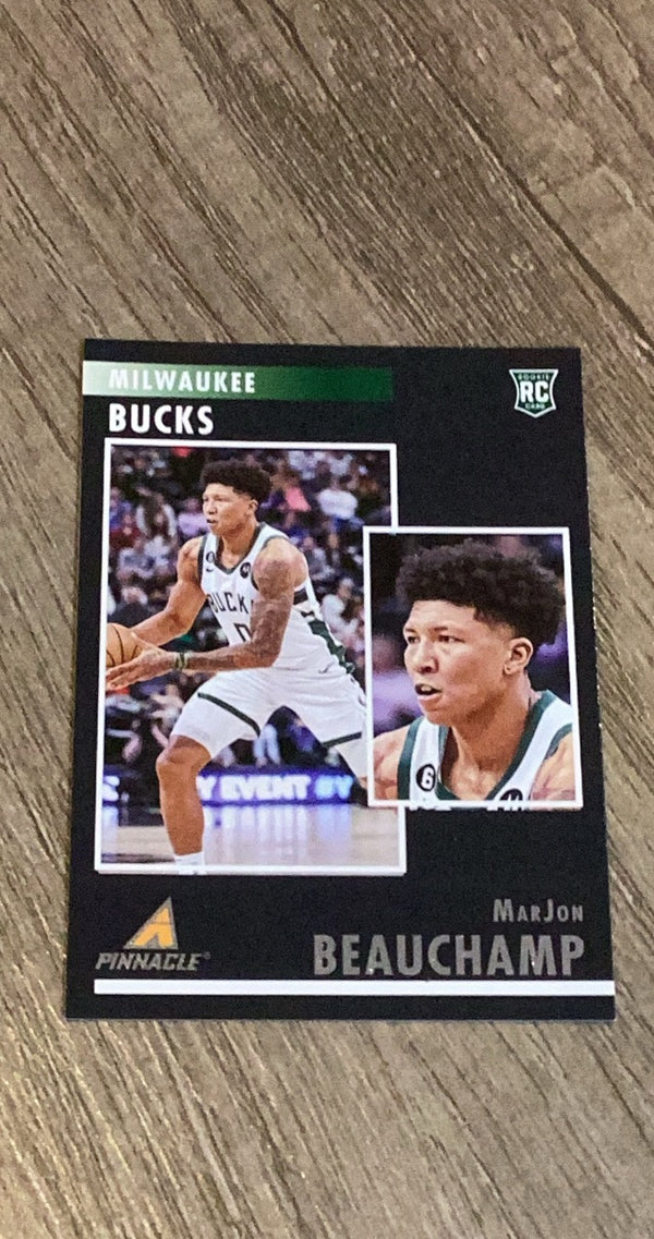 MarJon Beauchamp 2022-23 Panini Chronicles Pinnacle 78 trading card image front