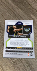 Tyasha Harris 2022 Panini Prizm WNBA - Silver 126 trading card image rear