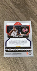 Queen Egbo 2022 Panini Prizm WNBA 190 trading card image rear