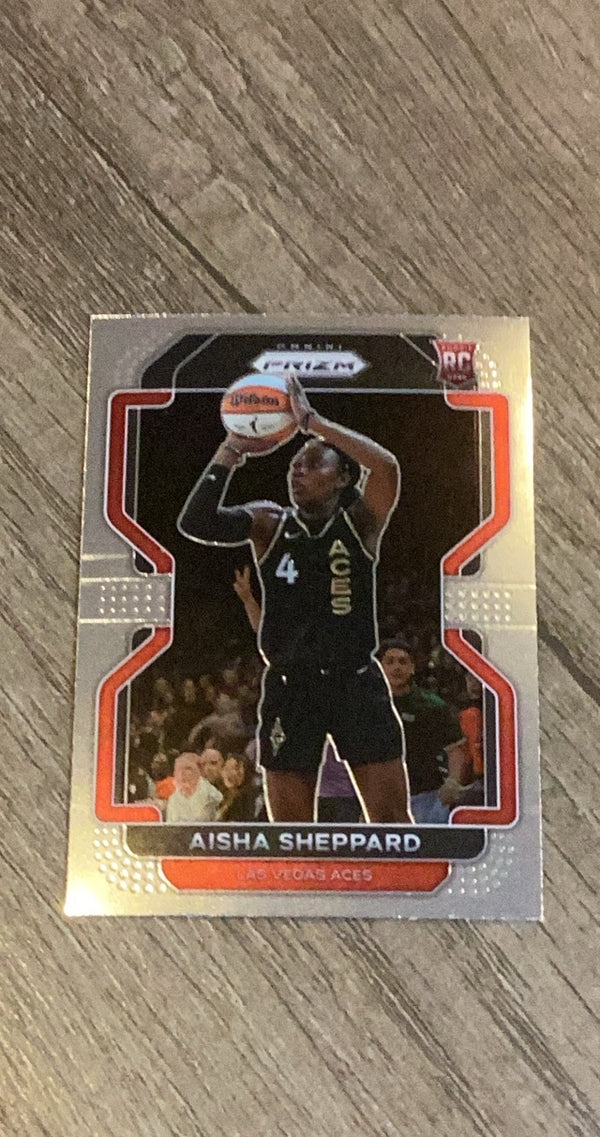 Aisha Sheppard 2022 Panini Prizm WNBA 105 trading card image front