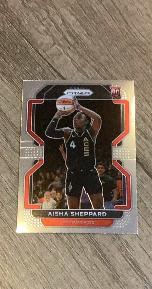 Aisha Sheppard 2022 Panini Prizm WNBA 105 trading card image front
