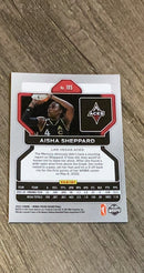 Aisha Sheppard 2022 Panini Prizm WNBA 105 trading card image rear