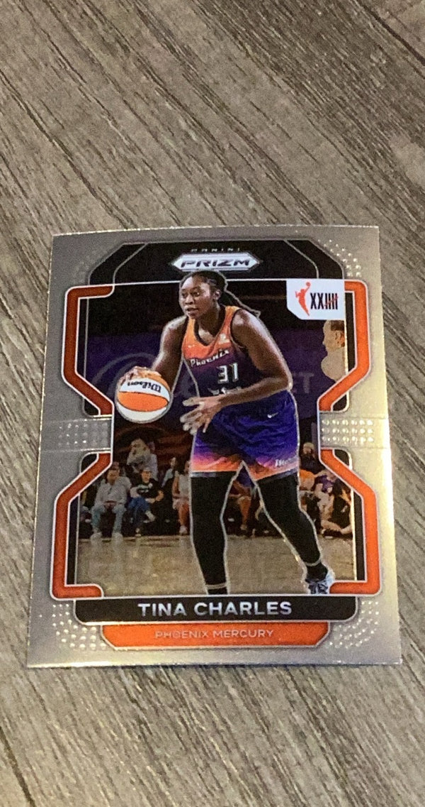 Tina Charles 2022 Panini Prizm WNBA 159 trading card image front